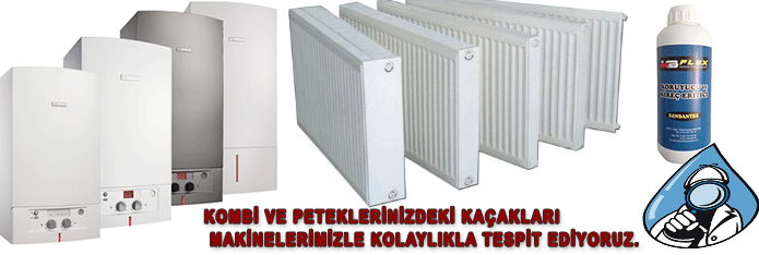 Kombi kaçağı tespiti